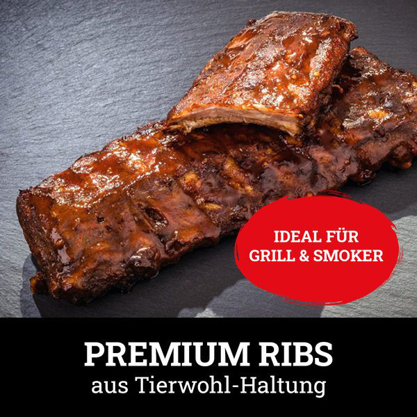 Anzeige Premium Ribs mariniert