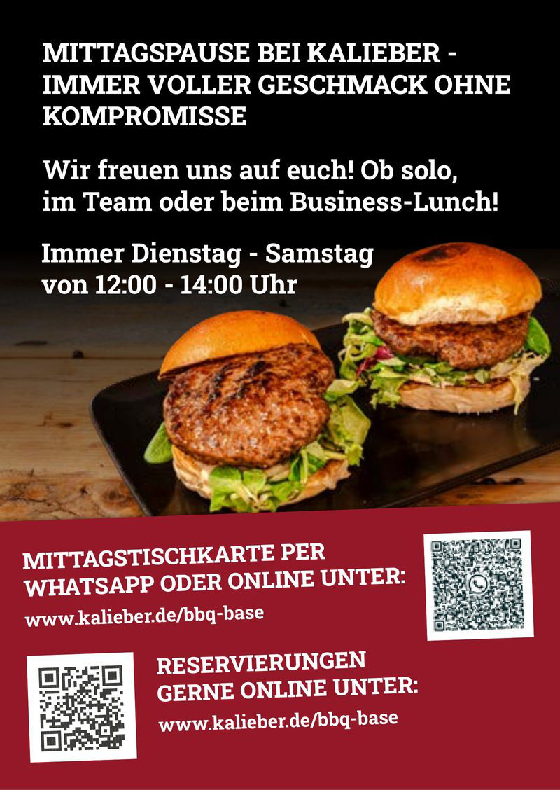 Flyer Mittagstisch, Rückseite