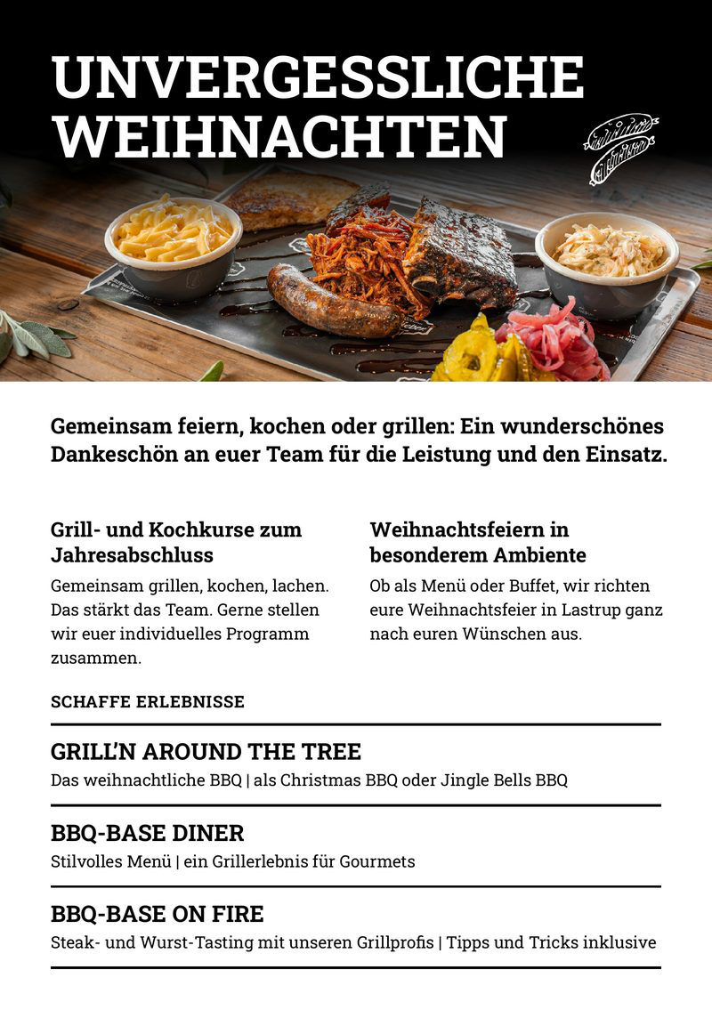 Faltblatt Seite Unvergessliche Weihnachten