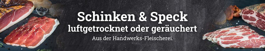 Header Schinken und Speck