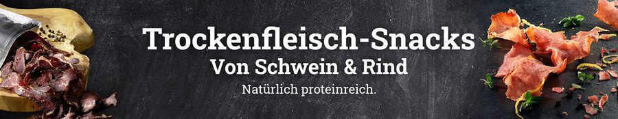 Header Trockenfleisch-Snacks